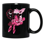 Popomu Angel Dust and Fat Nugget Valentines Night - Hazbin Hotel Essential Black Coffee Mug, Gift Coffee Mug - Black