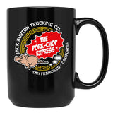 Pork Chop Express San Francisco Black Coffee Mug, Gift Coffee Mug