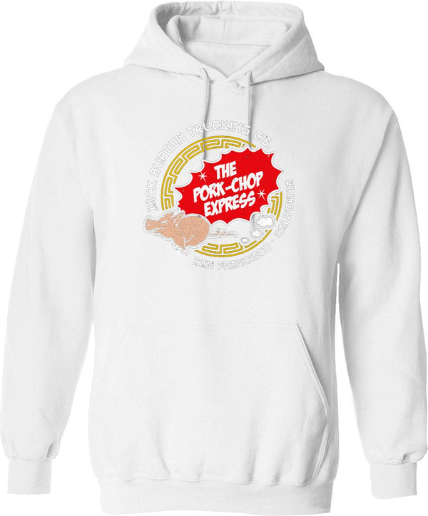 Pork Chop Express San Francisco Graphic Pullover Hoodie - White