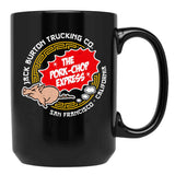 Pork Chop Express San Francisco Black Coffee Mug, Gift Coffee Mug