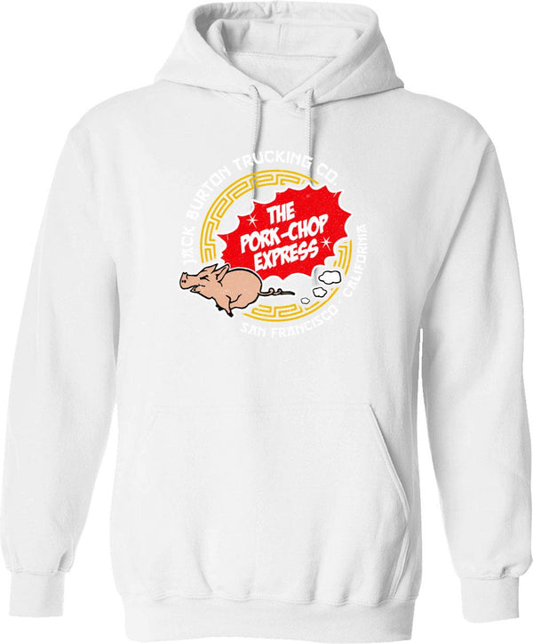 Pork Chop Express San Francisco Graphic Pullover Hoodie - White