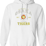 Property of Osaka Tigers Worn Graphic Pullover Hoodie - White