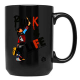 Punky Punk 4 Life Brewster Essential Black Coffee Mug, Gift Coffee Mug