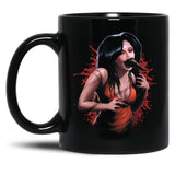 Puppet Master Leech Woman Black Coffee Mug, Gift Coffee Mug