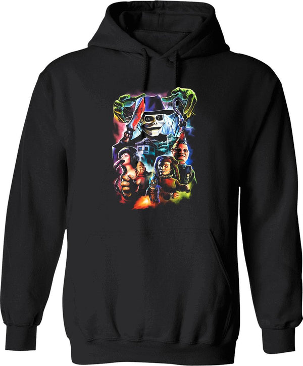 Puppet Master Sneak Attack Graphic Pullover Hoodie - Black