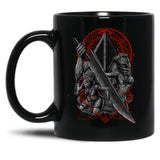 Pyramid Head Classic Black Coffee Mug, Gift Coffee Mug
