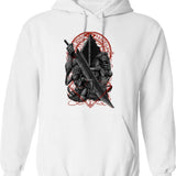 Pyramid Head Classic Graphic Pullover Hoodie - White