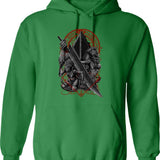 Pyramid Head Classic Graphic Pullover Hoodie - Green