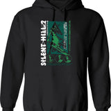 Pyramid Head Essential Graphic Pullover Hoodie - Black
