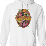 Qbert'S Qubes 1983 Graphic Pullover Hoodie - White
