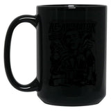 Re-Animator Classic Tale of Horror Black Coffee Mug, Gift Coffee Mug - Black