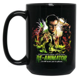 Re-Animator Scare You to Pieces Black Coffee Mug, Gift Coffee Mug - Black