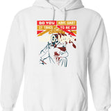 Repo The Genetic Opera Movie Cult T Hoodie Graphic Pullover Hoodie - White