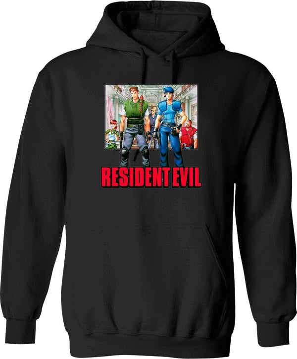 Resident Evil - S.T.A.R.S Classic Graphic Pullover Hoodie - Black