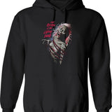 Return of The Living Dead Feel Myself Rotting Graphic Pullover Hoodie - Black