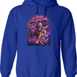 Return of The Living Dead No One Home Graphic Pullover Hoodie - Blue