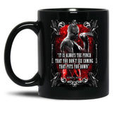 Riddick Furian Quote Black Coffee Mug, Gift Coffee Mug