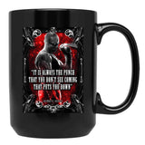 Riddick Furian Quote Black Coffee Mug, Gift Coffee Mug