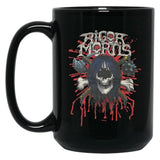 Rigor Mortis 1983 Black Coffee Mug, Gift Coffee Mug - Black