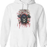 Rigor Mortis 1983 Graphic Pullover Hoodie - White