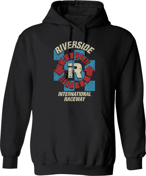 Riverside International Raceway 1957 Graphic Pullover Hoodie - Black