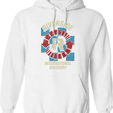 Riverside International Raceway 1957 Graphic Pullover Hoodie - White