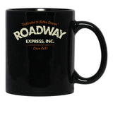 Roadway Express 1930 Black Coffee Mug, Gift Coffee Mug - Black
