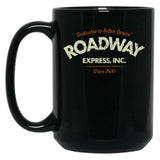 Roadway Express 1930 Black Coffee Mug, Gift Coffee Mug - Black