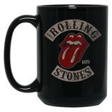 Rolling Stones Men's Tour 78 Black Coffee Mug, Gift Coffee Mug - Black