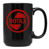 Rotax Motors 75 Classic Black Coffee Mug, Gift Coffee Mug
