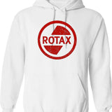 Rotax Motors 75 Classic Graphic Pullover Hoodie - White