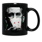 Rounders Movie Classic Movie Poker Pocket Aces Black Coffee Mug, Gift Coffee Mug - Black
