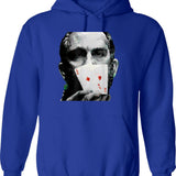Rounders Movie Classic Movie Poker T-Hoodie Pocket Aces Graphic Pullover Hoodie - Blue