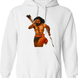 Rrr Premium Graphic Pullover Hoodie - White