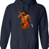 Rrr Premium Graphic Pullover Hoodie - Navy