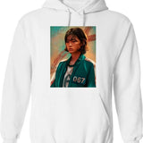 SAE-Byeok Graphic Pullover Hoodie - White