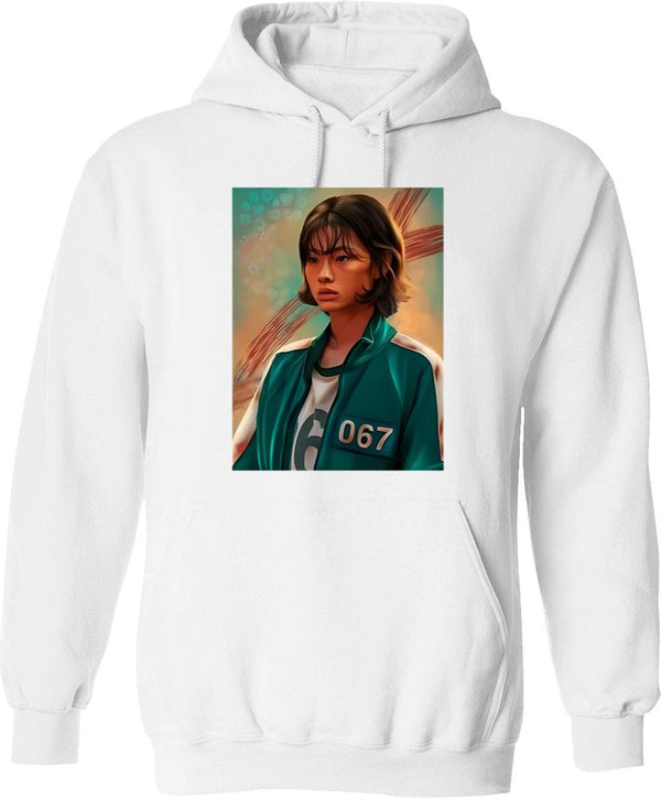 SAE-Byeok Graphic Pullover Hoodie - White