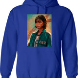 SAE-Byeok Graphic Pullover Hoodie - Blue