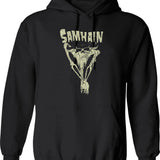 Samhain Scarecrow 1983 T-Hoodie Classic Graphic Pullover Hoodie - Black