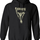 Samhain Scarecrow 1983 Graphic Pullover Hoodie - Black