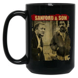 Sanford And Son - Retro Style Black Coffee Mug Black Coffee Mug, Gift Coffee Mug - Black