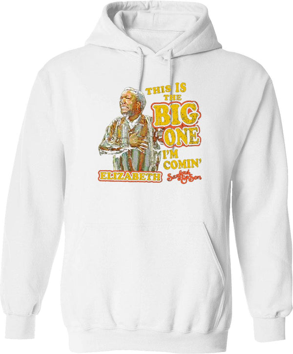 Sanford and Son Heart Attack Graphic Pullover Hoodie - White