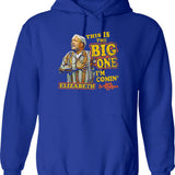 Sanford and Son Heart Attack Graphic Pullover Hoodie - Blue