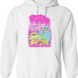Sanguisugabogg Monsters Graphic Pullover Hoodie - White
