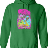 Sanguisugabogg Monsters Graphic Pullover Hoodie - Green