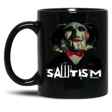 Sawtism Essential Black Coffee Mug, Gift Coffee Mug