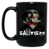 Sawtism Essential Black Coffee Mug, Gift Coffee Mug - Black