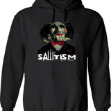 Sawtism Essential Graphic Pullover Hoodie - Black