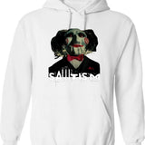 Sawtism Essential Graphic Pullover Hoodie - White