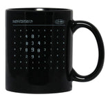 Scary Numbers Lumon Macrodata Refinement Severance TV Black Coffee Mug, Gift Coffee Mug - Black